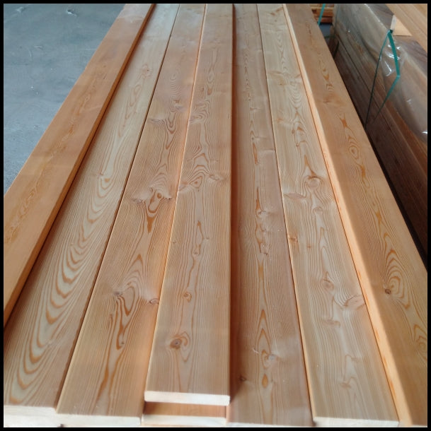 SIBERIAN LARCH DECKING BOARDS – SMOOTH 21 MM THICKNESS - A GRADE