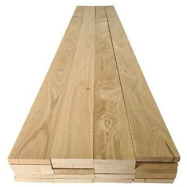 OAK DECKING BOARDS SMOOTH FINISH - A GRADE – 22mm thick x 120mm - Various Lengths