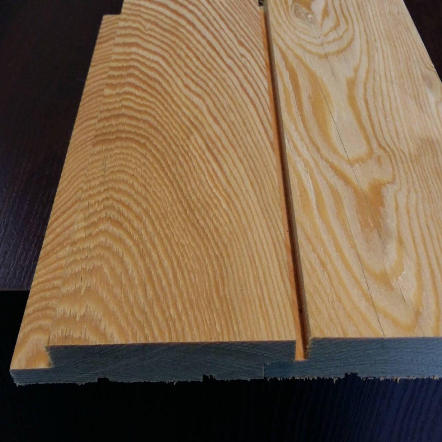SIBERIAN LARCH CLADDING - SHADOW-GAP - A Grade