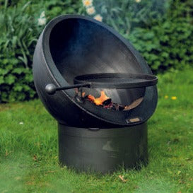 TILTED SPHERE FIREPIT