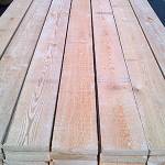 SIBERIAN LARCH SAWN TIMBER BOARDS KILN DRIED - 32mm thick