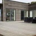 SIBERIAN LARCH IRON DECKING – SMOOTH 28 MM THICKNESS - A GRADE (Iron sulphate treated)