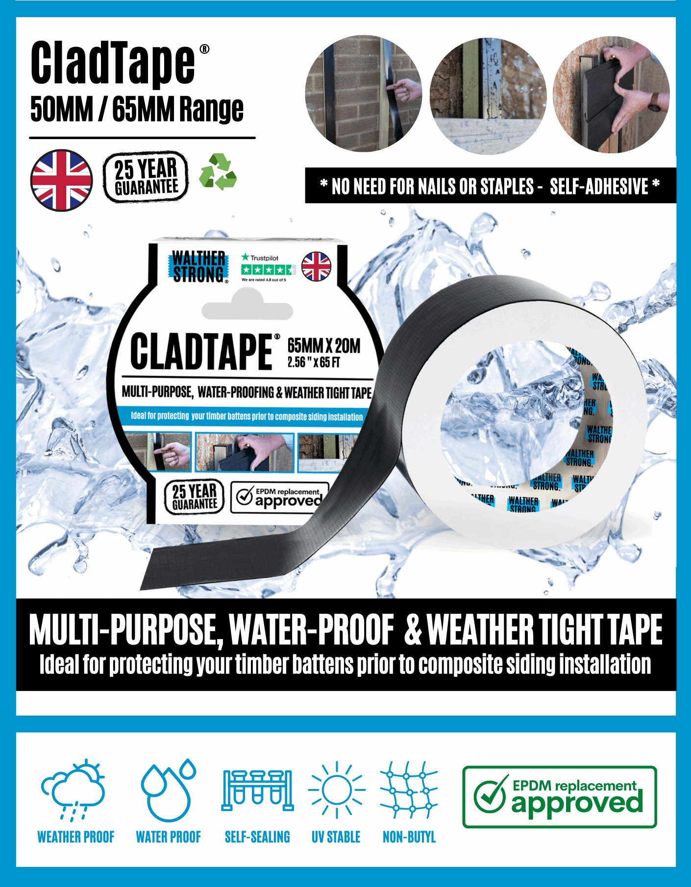 CLAD TAPE