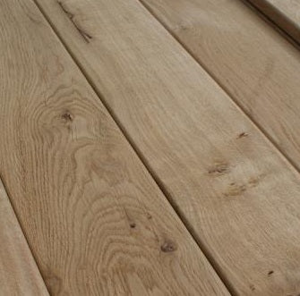 OAK DECKING BOARDS SMOOTH FINISH - A GRADE – 22mm thick x 95mm - Various Lengths