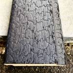 CHARRED LARCH CLADDING - SHADOW-GAP - A Grade - 20mm thick