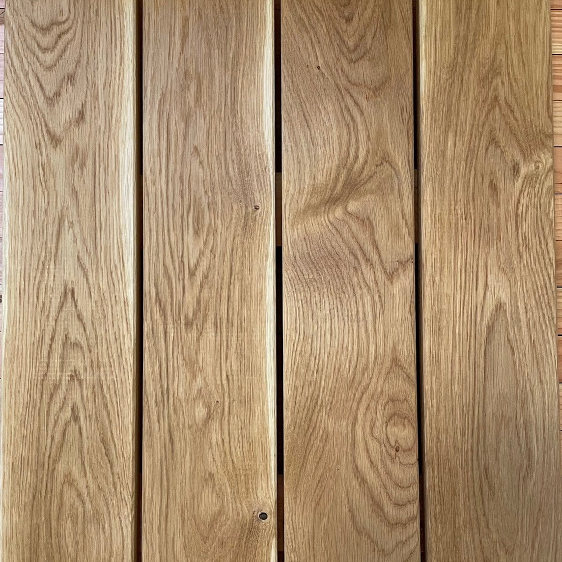 OAK DECKING BOARDS SMOOTH FINISH - A GRADE – 22mm thick x 145mm - Various lengths